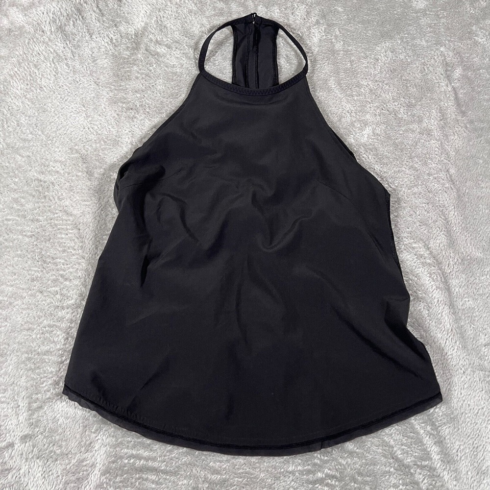 Lululemon Athletica Black Halter Tank Top